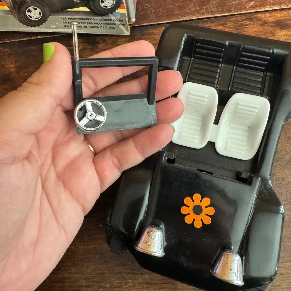 Vintage AE Tumble Buggy Blinking Light Culbutant Battery Operated Toy‎ Car
